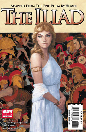 Cover Marvel Illustrated: The Iliad #1